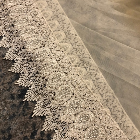 Sheers Curtains cotton Lace brand new 8 pieces - Picture 6 of 12